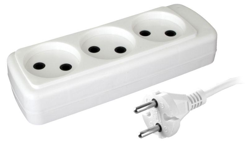 удлинитель 3х3м без заземл. 6а ip20 sr ух6-103 1.3квт шввп volsten 12422 от BTSprom.by