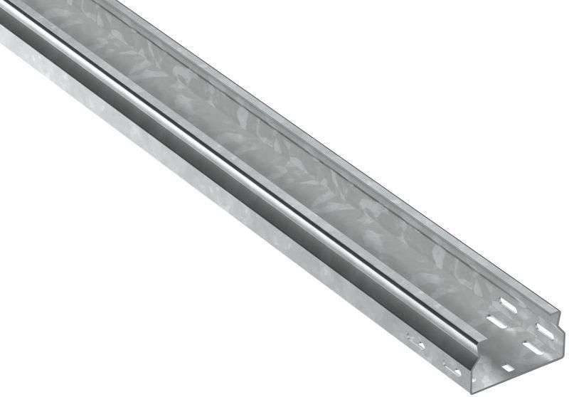 Лоток листовой неперфорир. 50х100 L2500 сталь 1.5мм HDZ ESCA 7 IEK CLN10-050-100-150-D25-HDZ от BTSprom.by