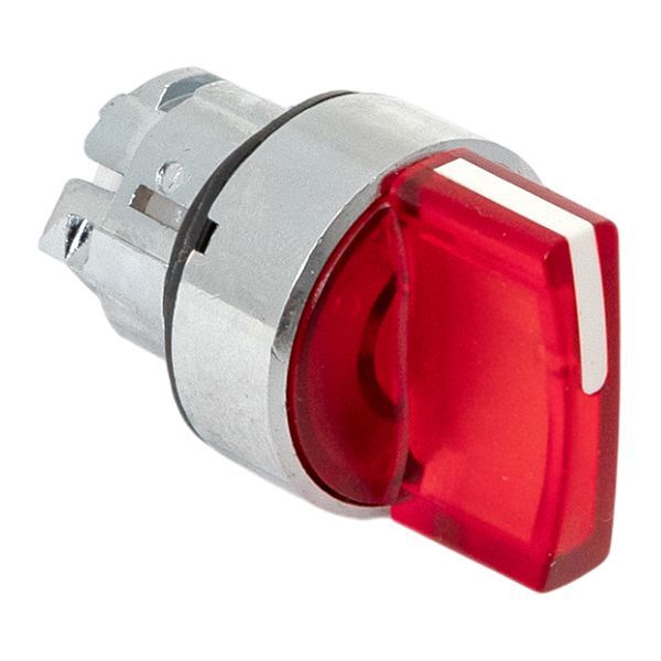  Механизм переключателя исполнительный XB4 IP65 на 2 положения возвратный без фиксации с подсветкой с короткой ручкой красн. EKF XB4BD2L-R-65 фото в каталоге от BTSprom.by