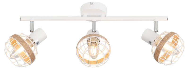 светильник anselma 7034-703 40вт 3хe14 настен./потолочн. спот поворотн. rivoli б0051976 от BTSprom.by