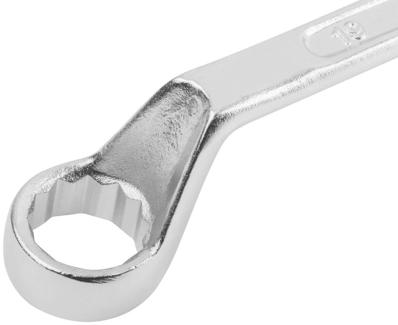  Ключ накидной "Хард" хромированное покрытие 17х19мм FIT 63617 фото в каталоге от BTSprom.by