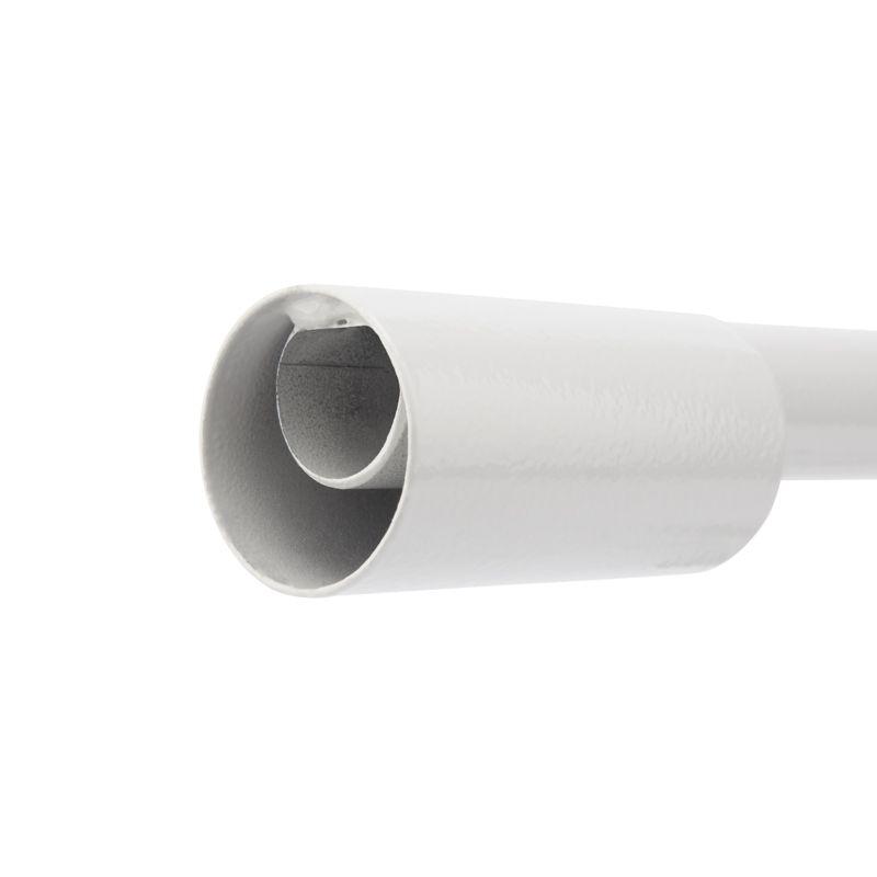  Кронштейн для консольного светильника приставного монтажа 1 хомутом сер. (сталь 2мм 625х460х280 d57) Rexant 607-415 фото в каталоге от BTSprom.by