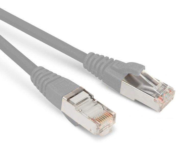 патч-корд sf/utp экранир. кат. 6a (100% fluke component tested) lszh 15м pc-lpm-sftp-rj45-rj45-c6a-15m-lszh-gy сер. hyperline 447293 от BTSprom.by