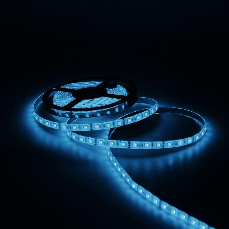  Лента светодиодная Black 5050/60-SMD 14.4Вт/м 6500К холод. бел. IP20 660лм/м 12В (блист.5м) GAUSS 312000314 фото в каталоге от BTSprom.by