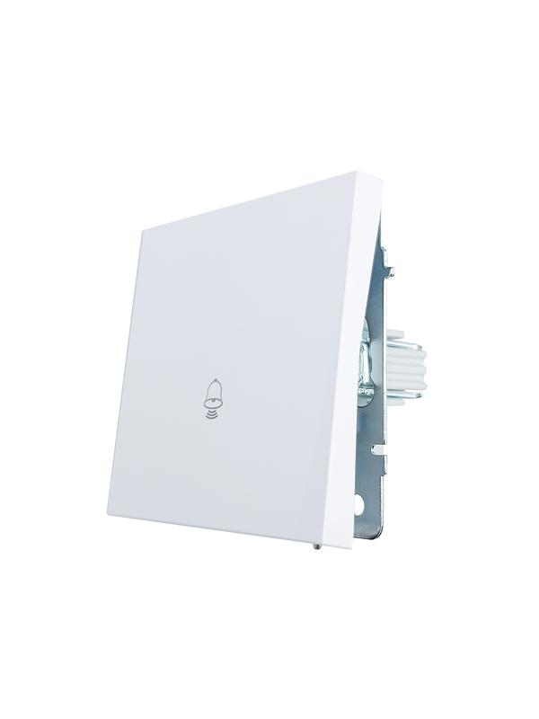  Кнопка звонка СП ZIMA IP20 безвинт. зажим бел. LEZARD 704-0288-103QC фото в каталоге от BTSprom.by