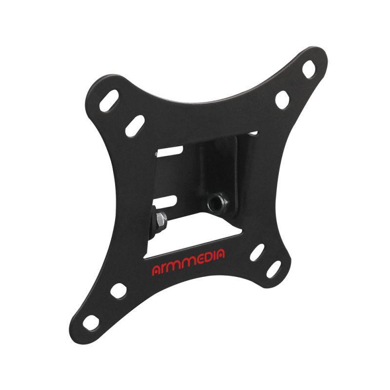 кронштейн для телевизора media lcd-02 15-32дюйм макс.20кг настенный наклон черн. arm media 1085956 от BTSprom.by