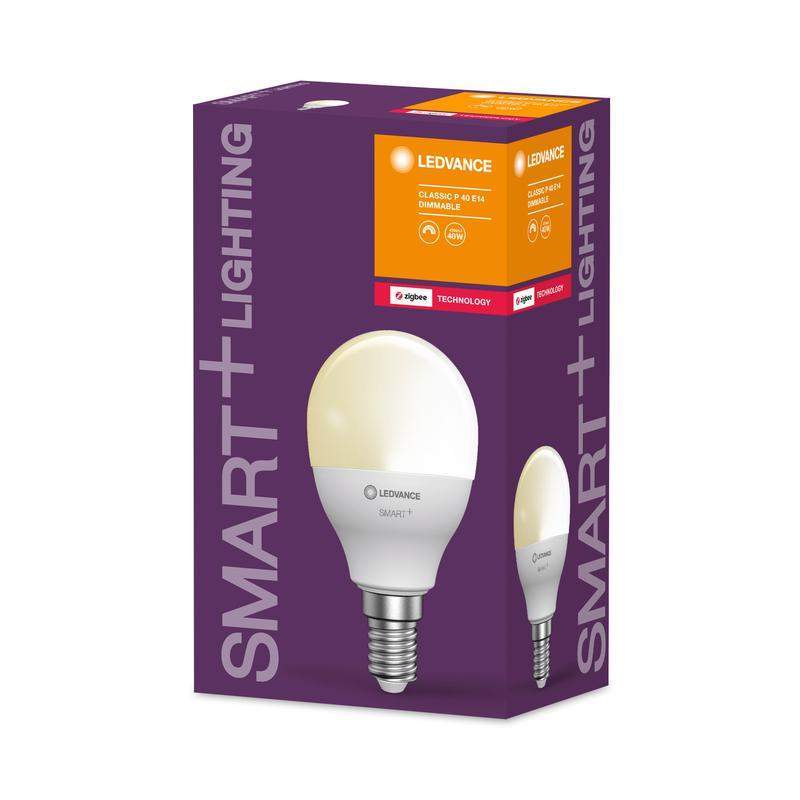 лампа светодиодная smart+ mini bulb dimmable 40 5вт/2700к e14 ledvance 4058075485150 от BTSprom.by