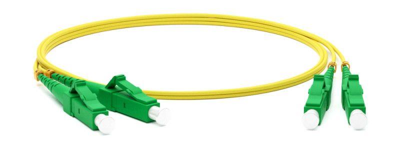 патч-корд fc-d2-9-lc/ar-lc/ar-h-0.5m-lszh-yl волоконно-оптический (шнур) sm 9/125 (os2) lc/apc-lc/apc 2мм duplex lszh 0.5м hyperline 396948 от BTSprom.by