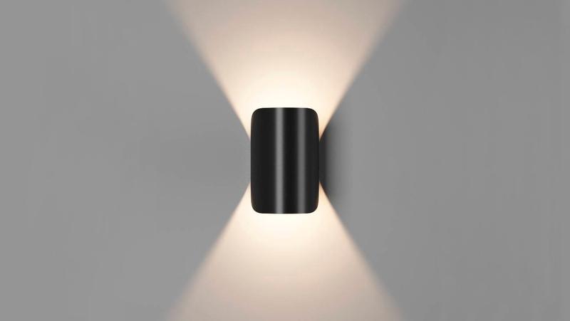 светильник настенный ventura gw-a108-6-bl-ww 6вт 3000к ip54 черн. designled 00-00004447 от BTSprom.by