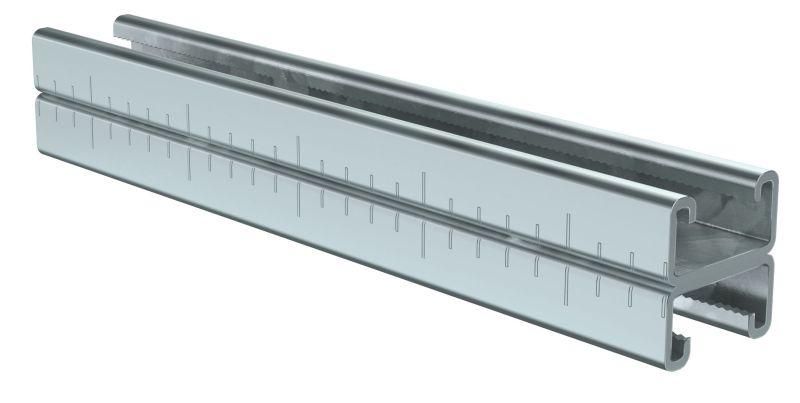 Профиль STRUT двойной перфорированный 41х21 L1600 2.5мм IEK CLM50D-PSD-41-21-16-3 от BTSprom.by