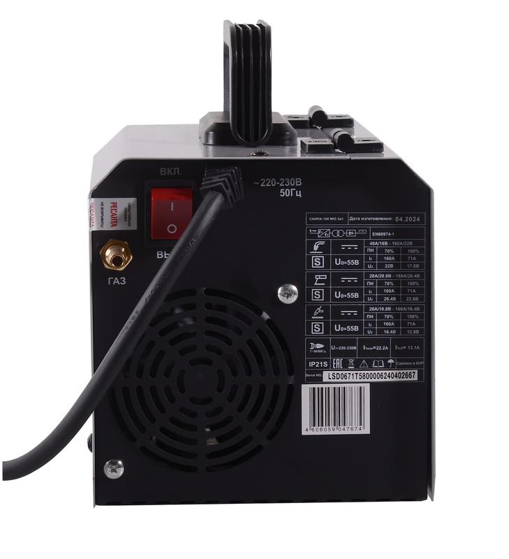  Инвертор сварочный полуавтомат. САИПА-160 MIG 5в1 Ресанта 65/188 фото в каталоге от BTSprom.by