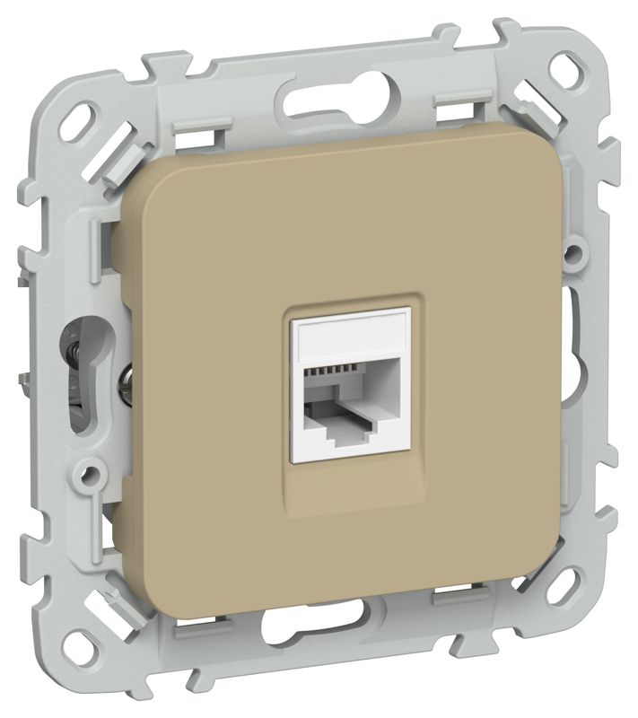 розетка компьютерная сп flite рк6-1-0-флх rj45 кат.6 utp механизм хаки iek fi-k12-2-k59 от BTSprom.by