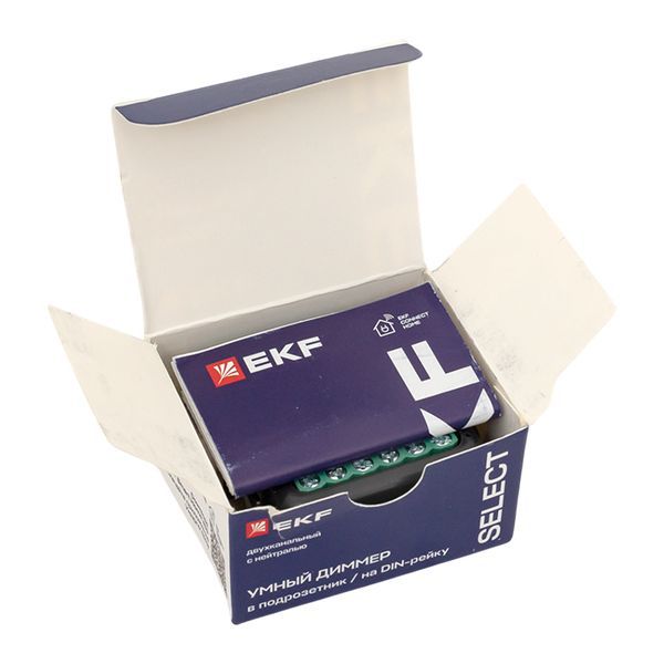  Диммер умный в подрозетник 2-канальный Zigbee Connect Select EKF sdsh-2g-zb фото в каталоге от BTSprom.by