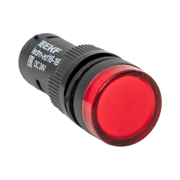 матрица светодиодная ad16-16hs 24в ac (16мм) красн. ekf ledm-ad16-24-r от BTSprom.by