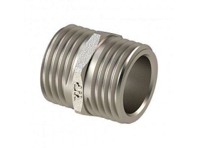 ниппель 1" нар.-нар. никел., ртп (ростурпласт) 25102 от BTSprom.by