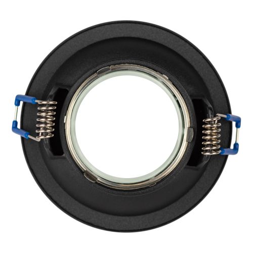  Светильник WR4 SBK MR16/GU5.3 IP44 встраив. влагозащ. черн. матов. Эра Б0061186 фото в каталоге от BTSprom.by