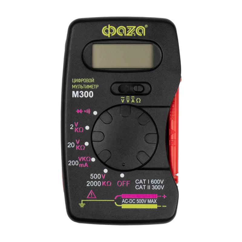 мультиметр цифровой m300 фаzа 5008779 от BTSprom.by