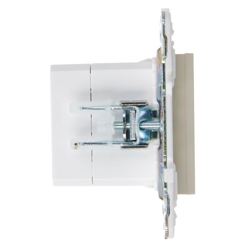  Розетка USB A+A 3.1А SKANDY SK-R15B беж. IEK SK-U21-D31-K10 фото в каталоге от BTSprom.by