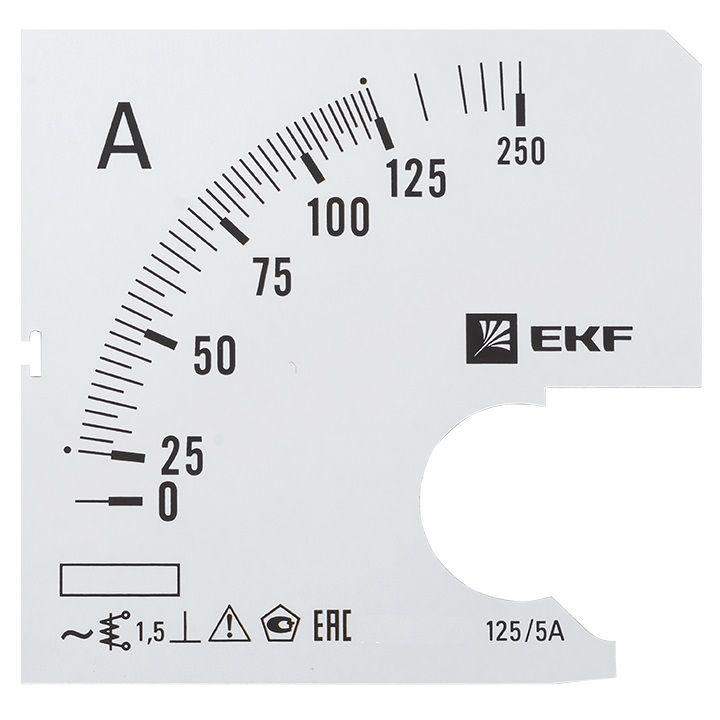 шкала сменная для a961 125/5а-1.5 proxima ekf s-a961-125 от BTSprom.by