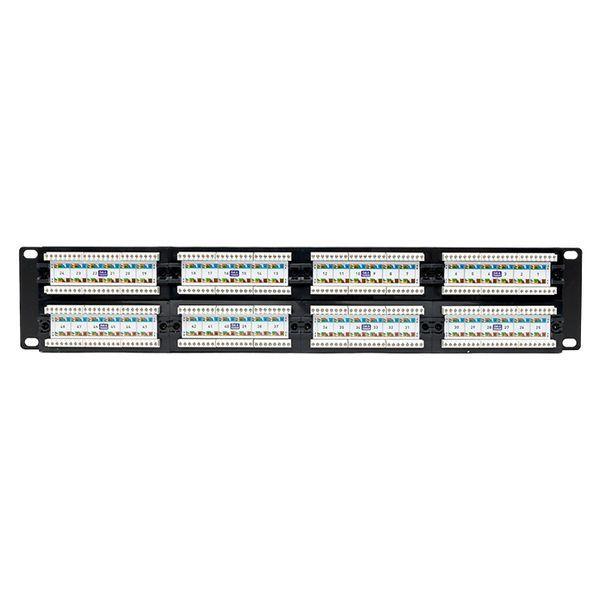  Патч-панель 19дюйм кат.6 2U неэкранированная UTP 48 портов RJ-45 Dual IDC TERACOM PRO EKF TRP-PPNL-6UTP-2U48 фото в каталоге от BTSprom.by