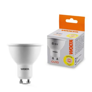 лампа светодиодная 8вт 3000к gu10 wolta 25ypar16-230-8gu10 от BTSprom.by