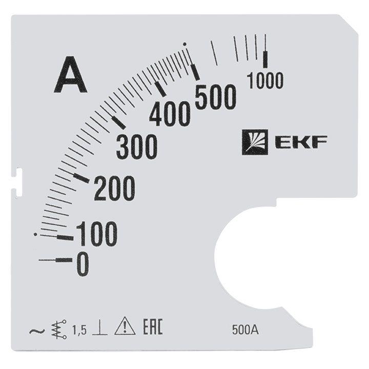 шкала сменная для a961 500/5а-1.5 proxima ekf s-a961-500 от BTSprom.by