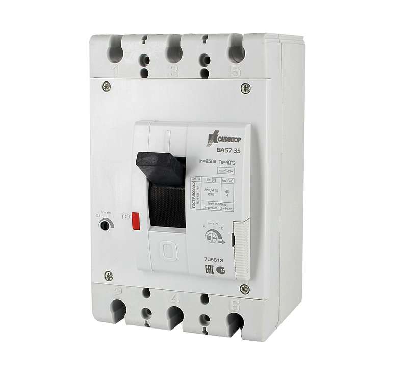 выключатель автоматический 3п 20а ва57-35-340010 контактор 708602 от BTSprom.by