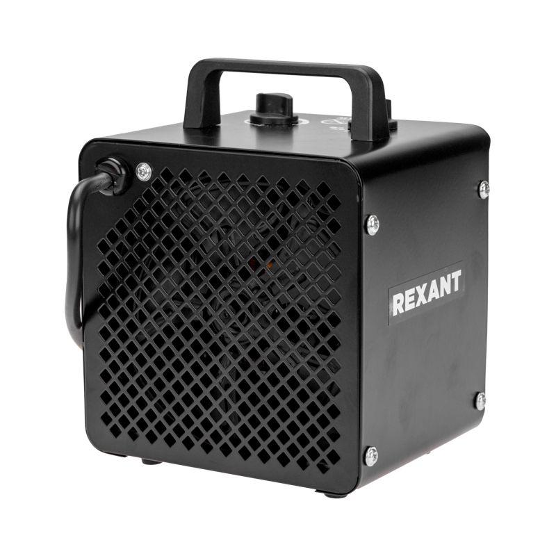  Пушка тепловая 2кВт квадратная PTC (корпус черн. цвета) Rexant 60-0007 фото в каталоге от BTSprom.by