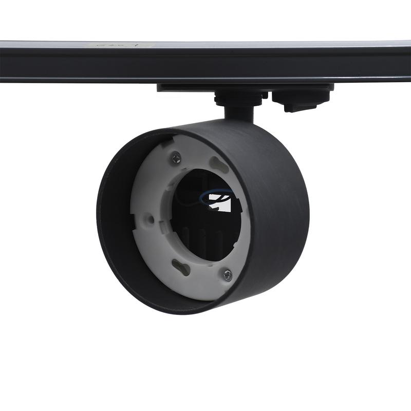 светильник трековый ptr 30 под лампу gx53 bl 230в ip20 черн. jazzway 5049185 от BTSprom.by