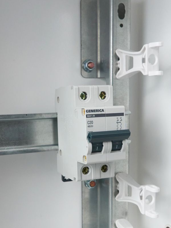  Выключатель автоматический модульный 2п C 20А 4.5кА ВА47-29 GENERICA MVA25-2-020-C фото в каталоге от BTSprom.by