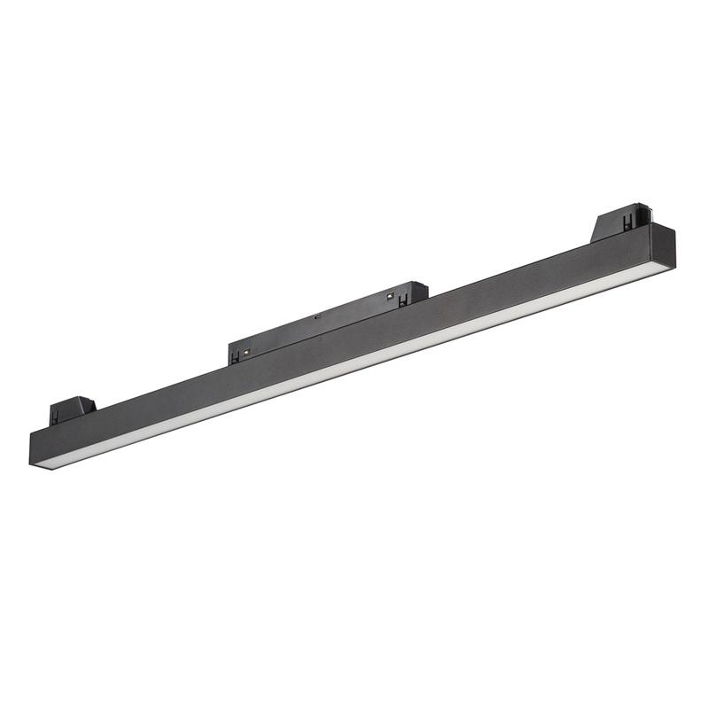 светильник светодиодный трековый магнитный 20вт 48в 3000к 600мм 120град. черн. vitaluce vt0200002-01.1 от BTSprom.by