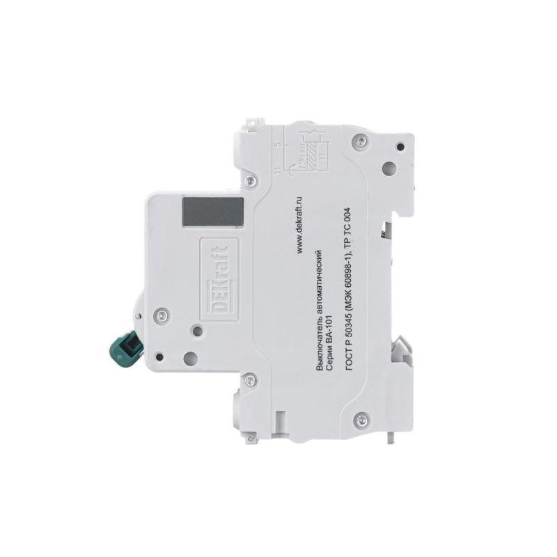  Выключатель автоматический модульный 3п C 25А 4.5кА ВА-101 DEKraft 11080DEK фото в каталоге от BTSprom.by