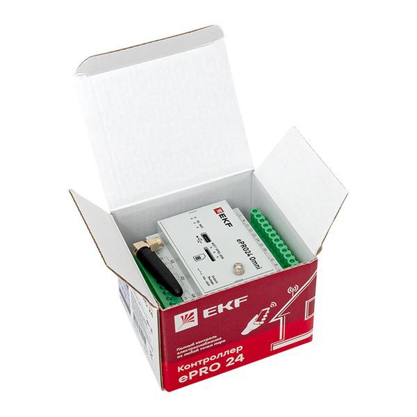  Контроллер удаленного управления 6вх./4вых. Wi-Fi GSM 230 В ePRO24 Omni EKF ePRO24-6-4-WG-OMNI фото в каталоге от BTSprom.by