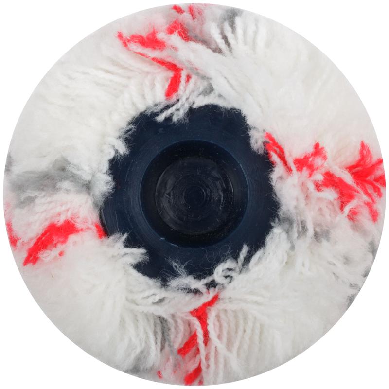  Валик полиакрил. нитяной профи с сер. и крас.полос. бюг. 8мм диам. 48/84мм ворс 18мм 230мм бел. FIT 02368 фото в каталоге от BTSprom.by