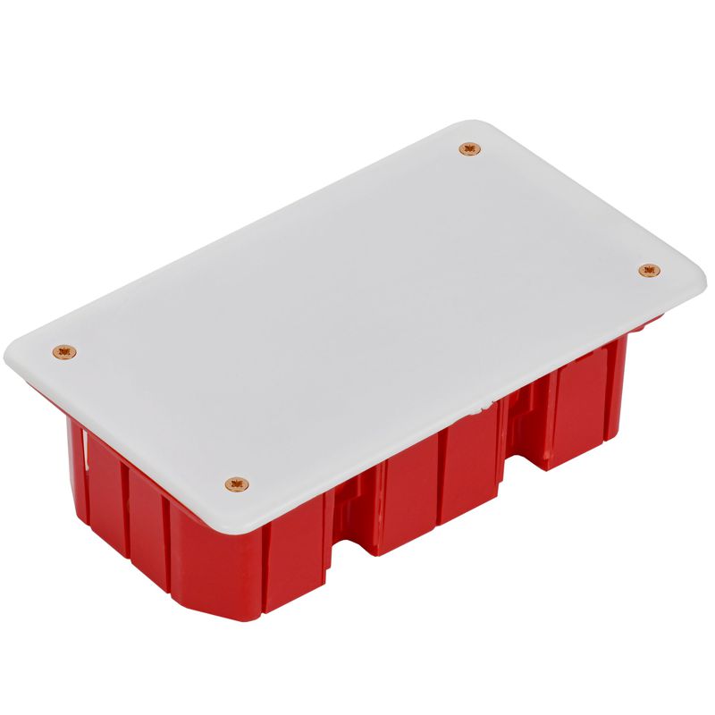  Коробка распаячная СП 172х96х45 IP20 КМ41006 (с саморезами с крышкой) IEK UKT11-172-096-045 фото в каталоге от BTSprom.by