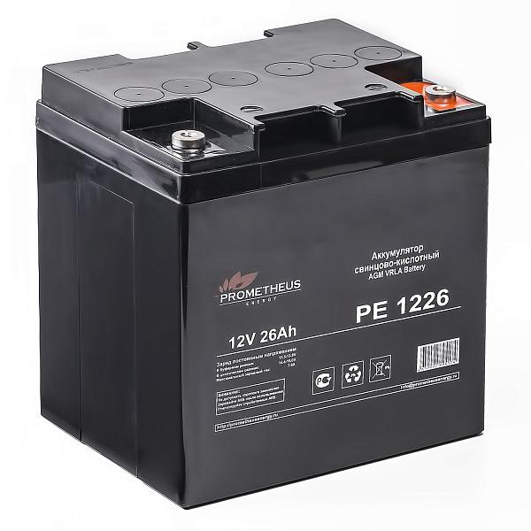 аккумулятор 12в 26а.ч pe1226 prometheus energy нф-00005204 от BTSprom.by