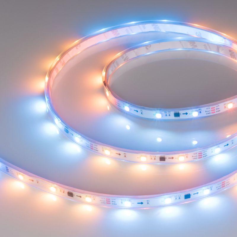 лента светодиодная spi-p-b30-12mm 12v rgb-px3 7.2вт/м ip66 5060 герметичная бегущий огонь (уп.5м) arlight 026370(3) от BTSprom.by