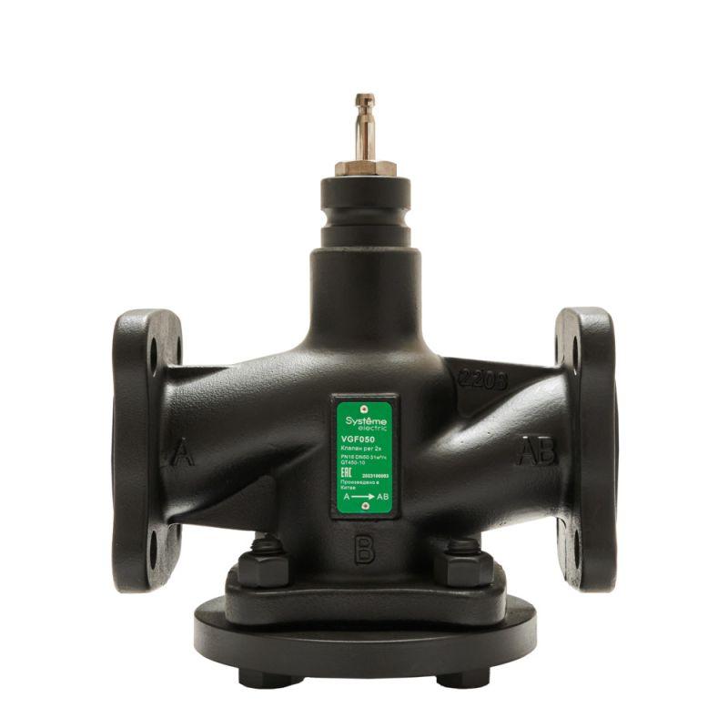  Клапан регулирующий 2-ход фланц PN16 DN50 31куб.м/ч -20…+130град.C SE VGF050 фото в каталоге от BTSprom.by