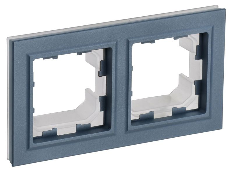 рамка 2-м ip44 brite ру-2-брм-44 маренго iek br-m22-44-k35 от BTSprom.by