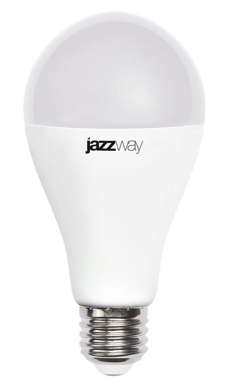 лампа светодиодная pled-lx 20вт a65 грушевидная 5000к холод. бел. e27 pro jazzway 5028043 от BTSprom.by