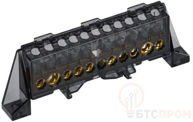 Шина нулевая N в комб. изол. "Стойка" 8х12-5+5-Ч TEKFOR IEK TF-NN20-55-DP-K02 фото в каталоге от BTSprom.by  Шина нулевая N в комб. изол. "Стойка" 8х12-5+5-Ч TEKFOR IEK TF-NN20-55-DP-K02 фото в каталоге от BTSprom.by