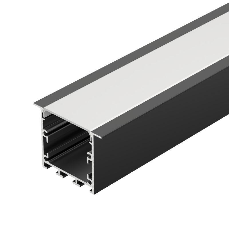 профиль linia49-f-м-2500 black l2500 алюм. arlight 055395 от BTSprom.by