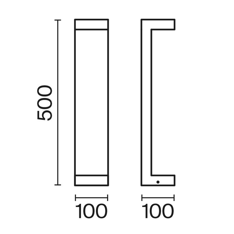  Светильник Barclay Street 9Вт 3000К IP54 ландшафтный Maytoni O013FL-L9B фото в каталоге от BTSprom.by