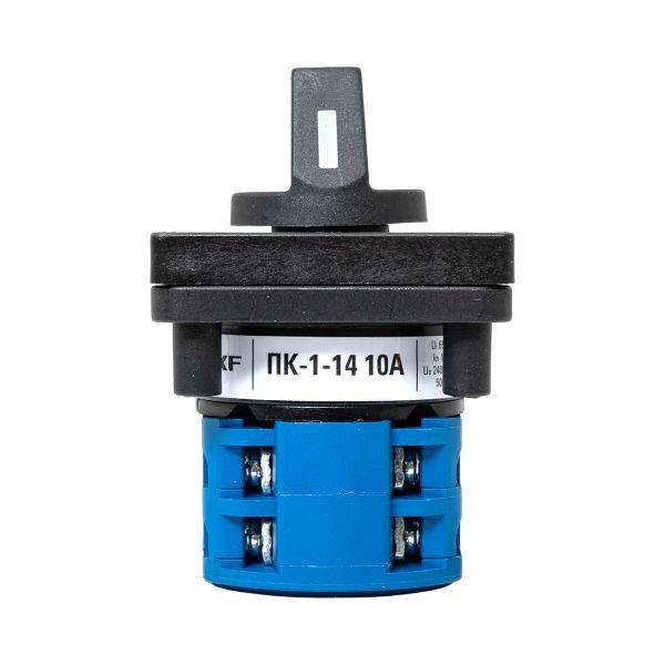  Переключатель кулачковый ПК-1-14 4П 10А "0-1" EKF pk-1-14-10 фото в каталоге от BTSprom.by