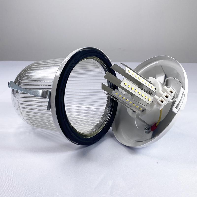  Светильник ДСП 03-012-101 [349] "Желудь А" СПЕЦСВЕТ подвесной без решетки 220В 12Вт 6500К 1500лм УХЛ2 IP54 (групп.упак.) Элетех 1030450349 фото в каталоге от BTSprom.by