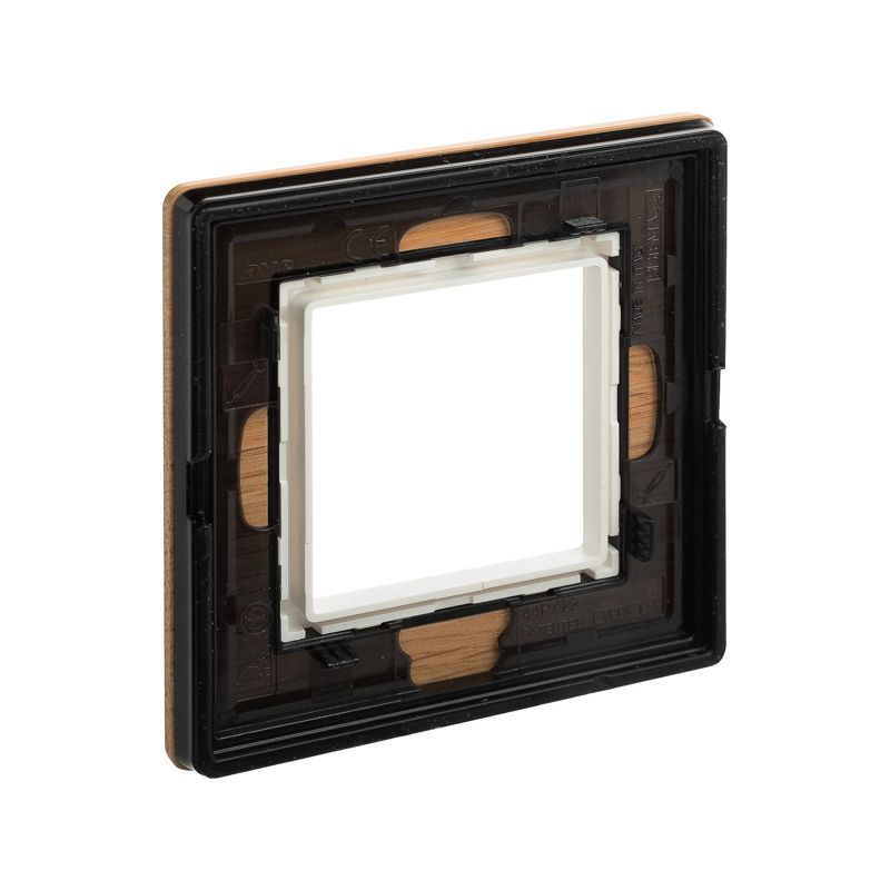  Рамка 1-м 2мод. Avanti натуральн. дерево беленый дуб DKC 4400842 фото в каталоге от BTSprom.by