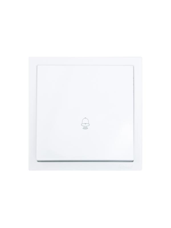 кнопка звонка сп zima ip20 безвинт. зажим бел. lezard 704-0288-103qc от BTSprom.by