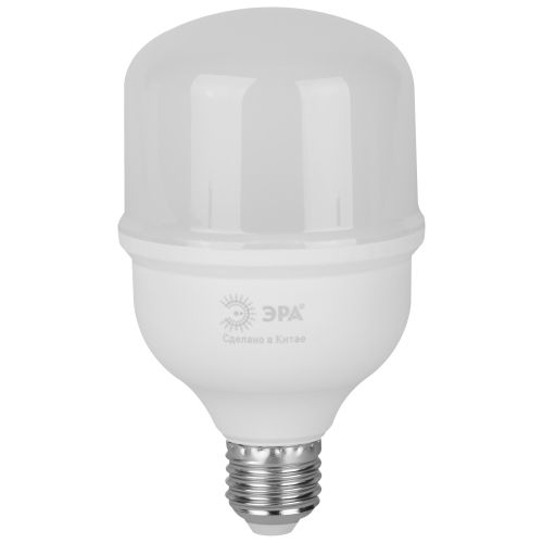 Лампа светодиодная высокомощная RED LINE LED POWER T80-30W-6500-E27 R 30Вт Т80 колокол 6500 К холод. бел. E27 2900лм Эра Б0063866 фото в каталоге от BTSprom.by