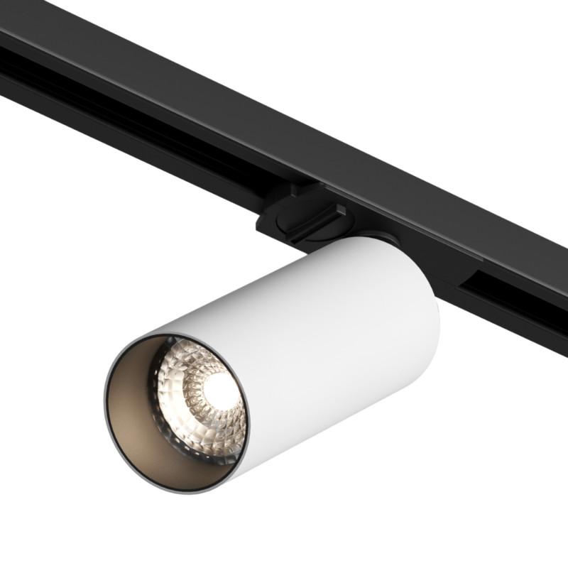 светильник трековый ip20 15вт gu10 черн. с белым алюм. denkirs dk6060-bw+bk от BTSprom.by