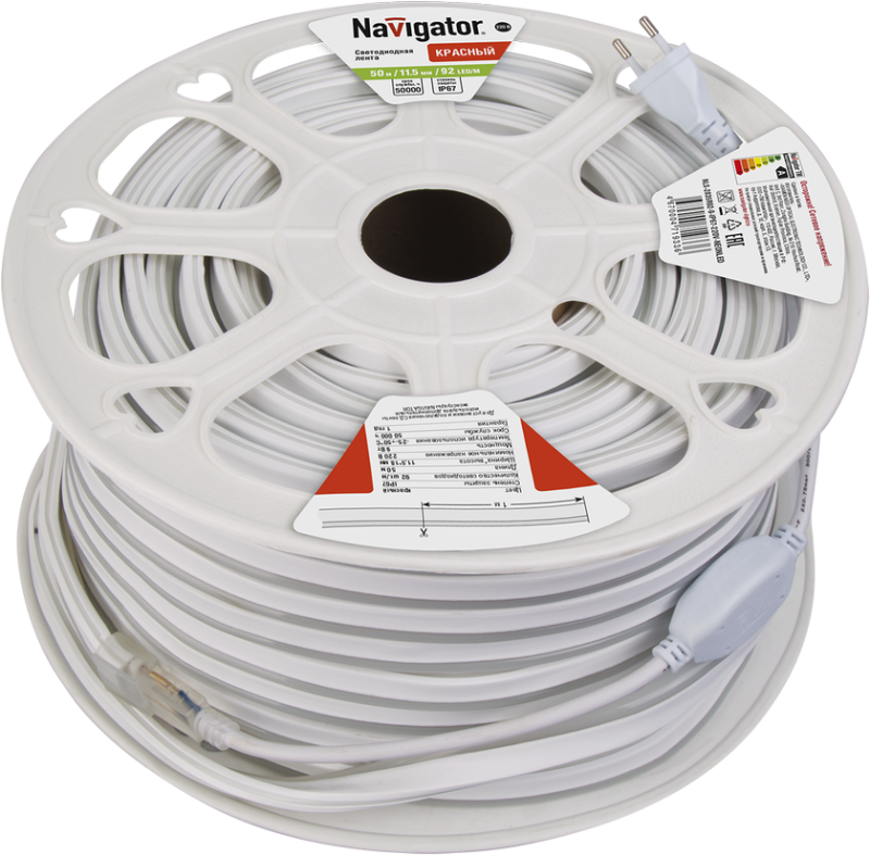 лента светодиодная 71 933 nls-2835r92-9-ip67-220v-neonled r20 (уп.20м) navigator 71933 от BTSprom.by